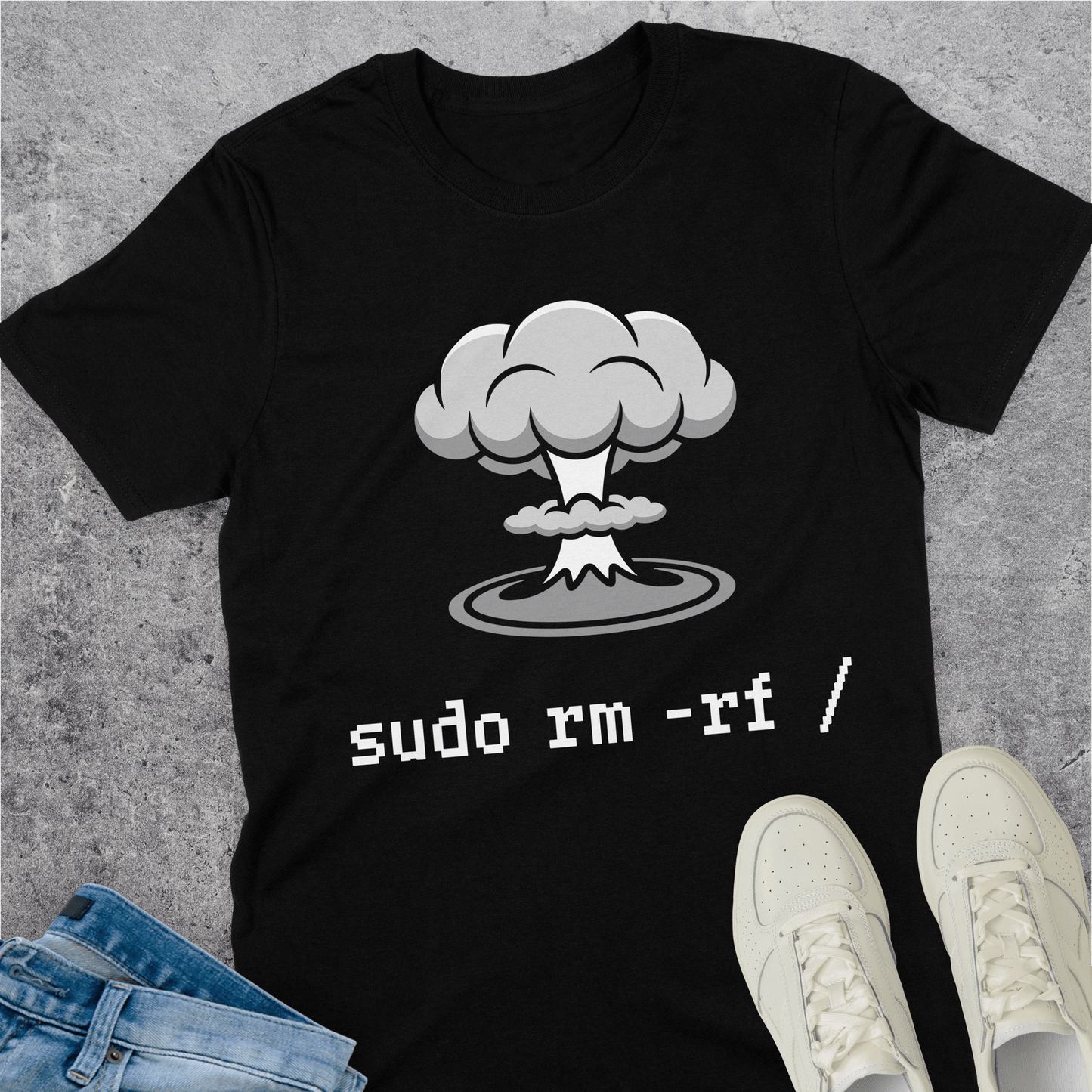 Sudo RM RF Nuclear Command Joke