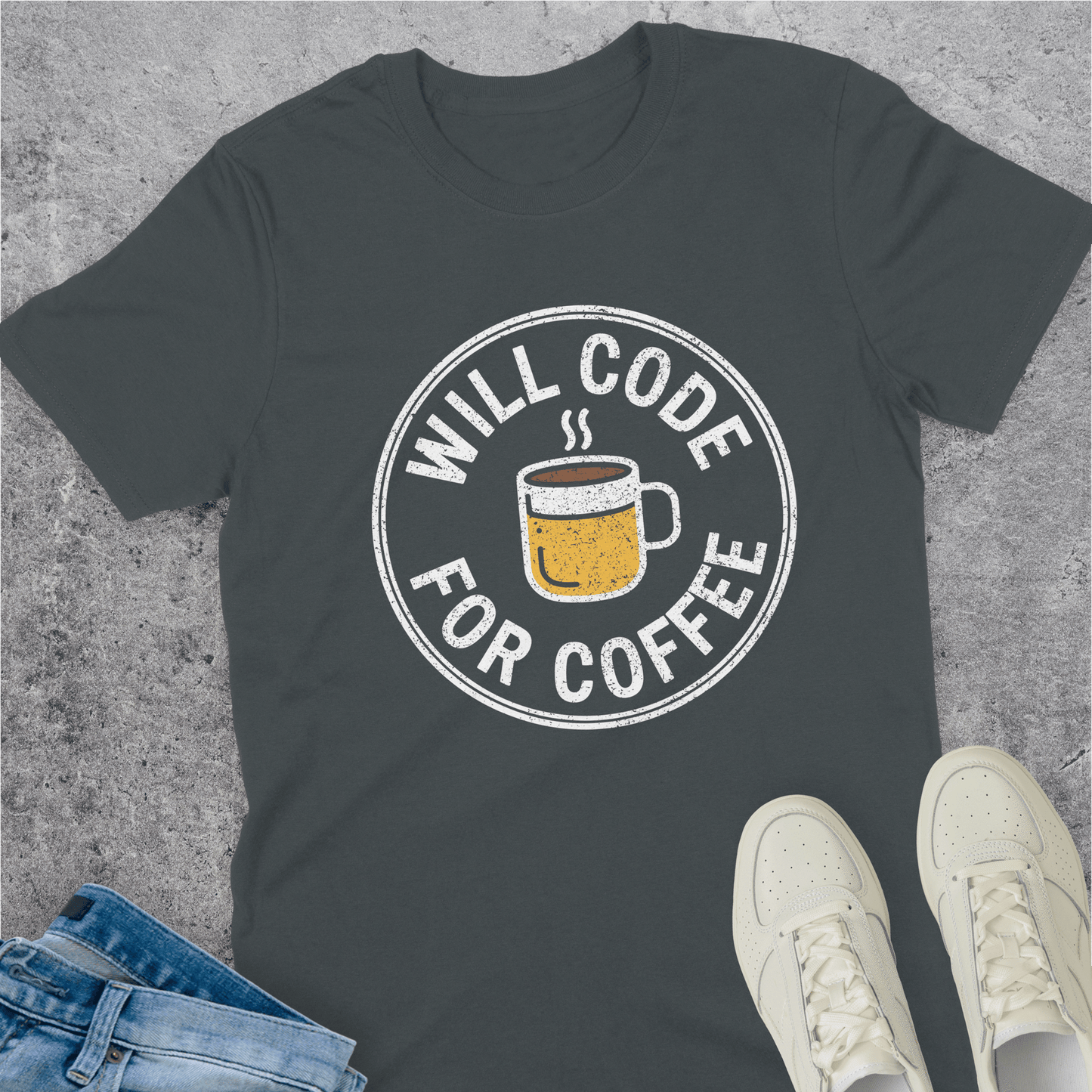 Will Code For Coffee T-Shirt