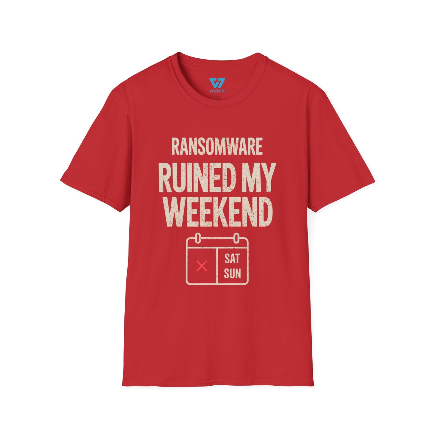 Ransomware Ruined My Weekend T-Shirt
