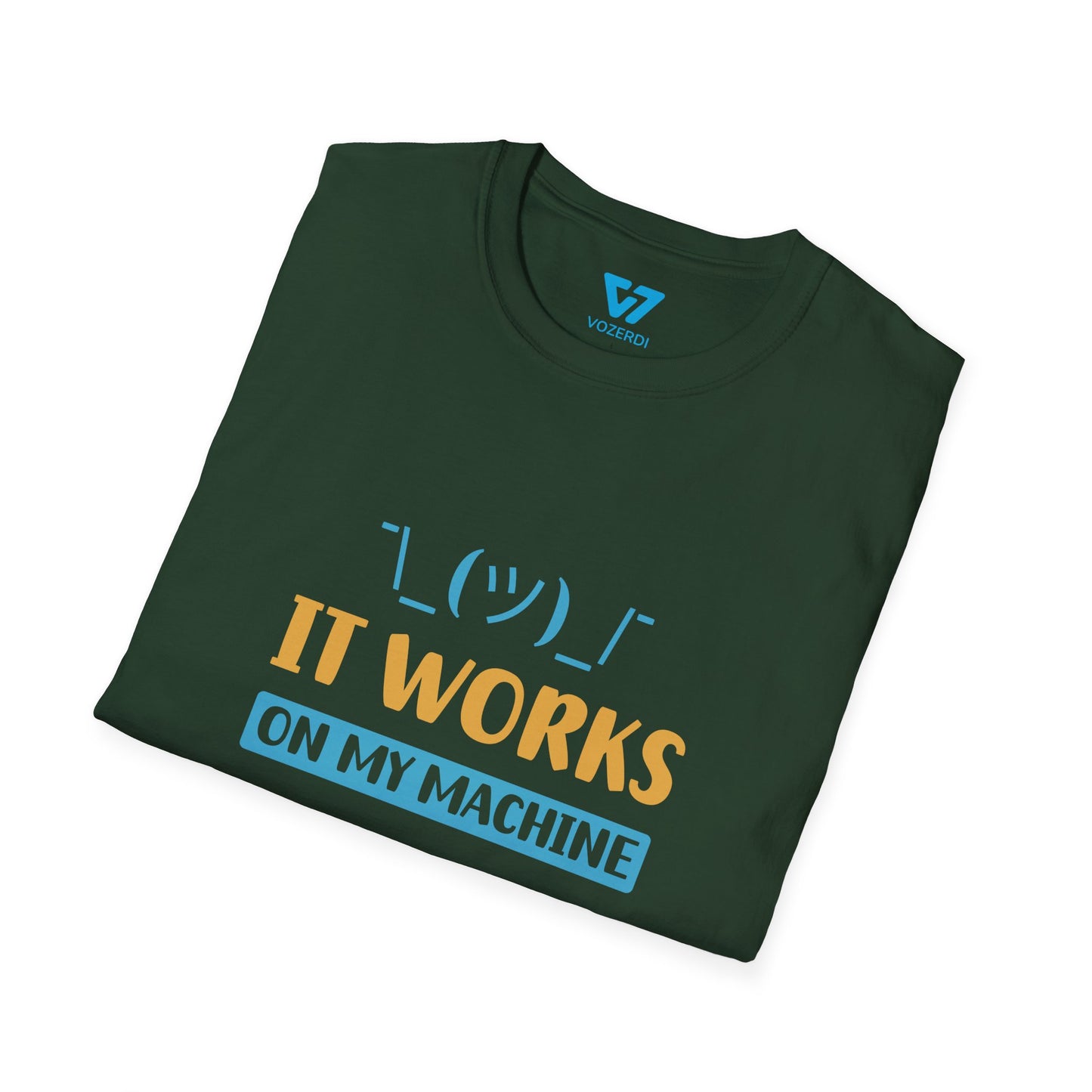 It Works On My Machine Shrug T-Shirt