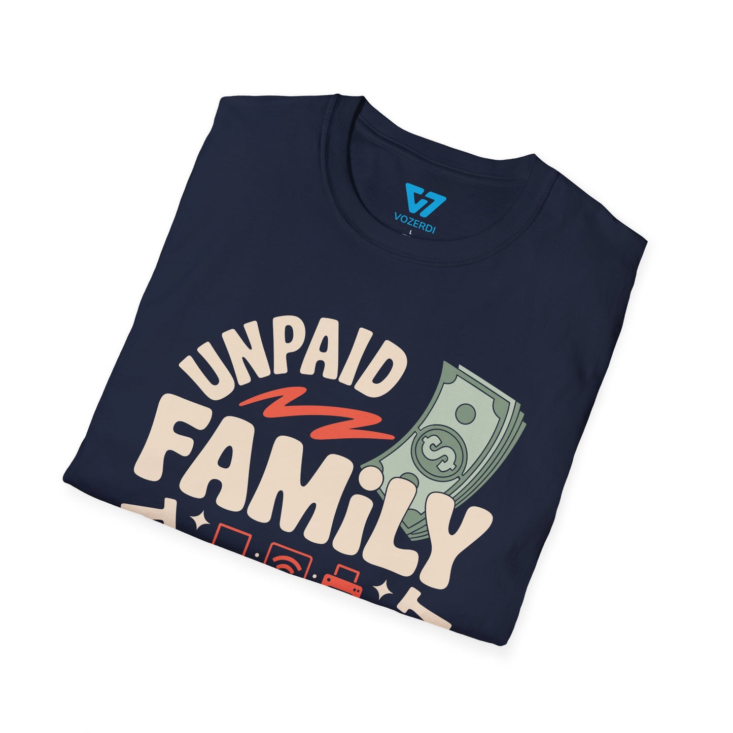 Unpaid Family Tech Support T-Shirt
