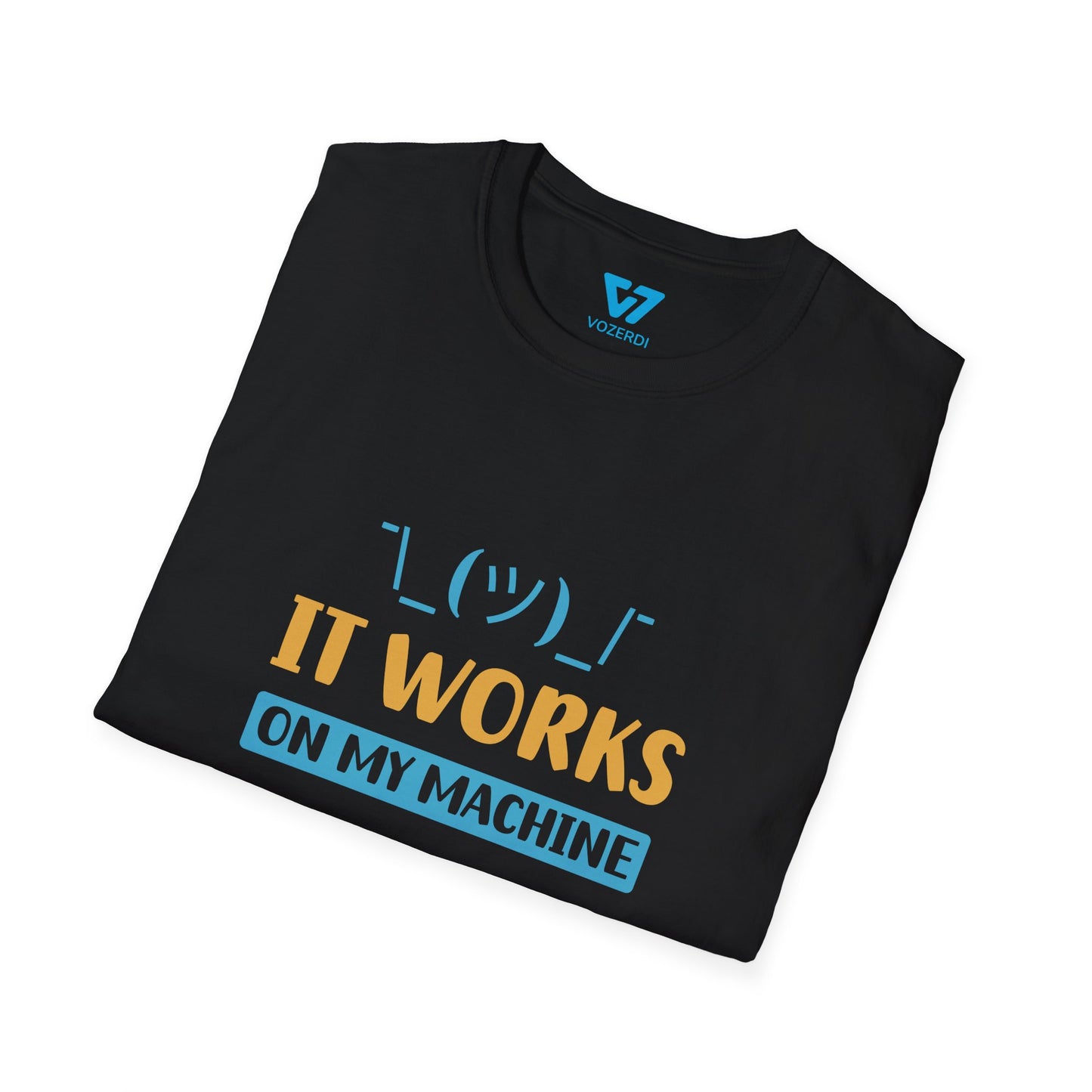 It Works On My Machine Shrug T-Shirt