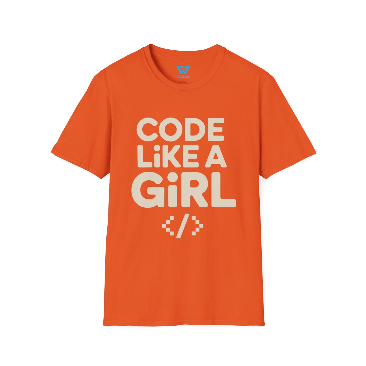 Code Like A Girl T-Shirt