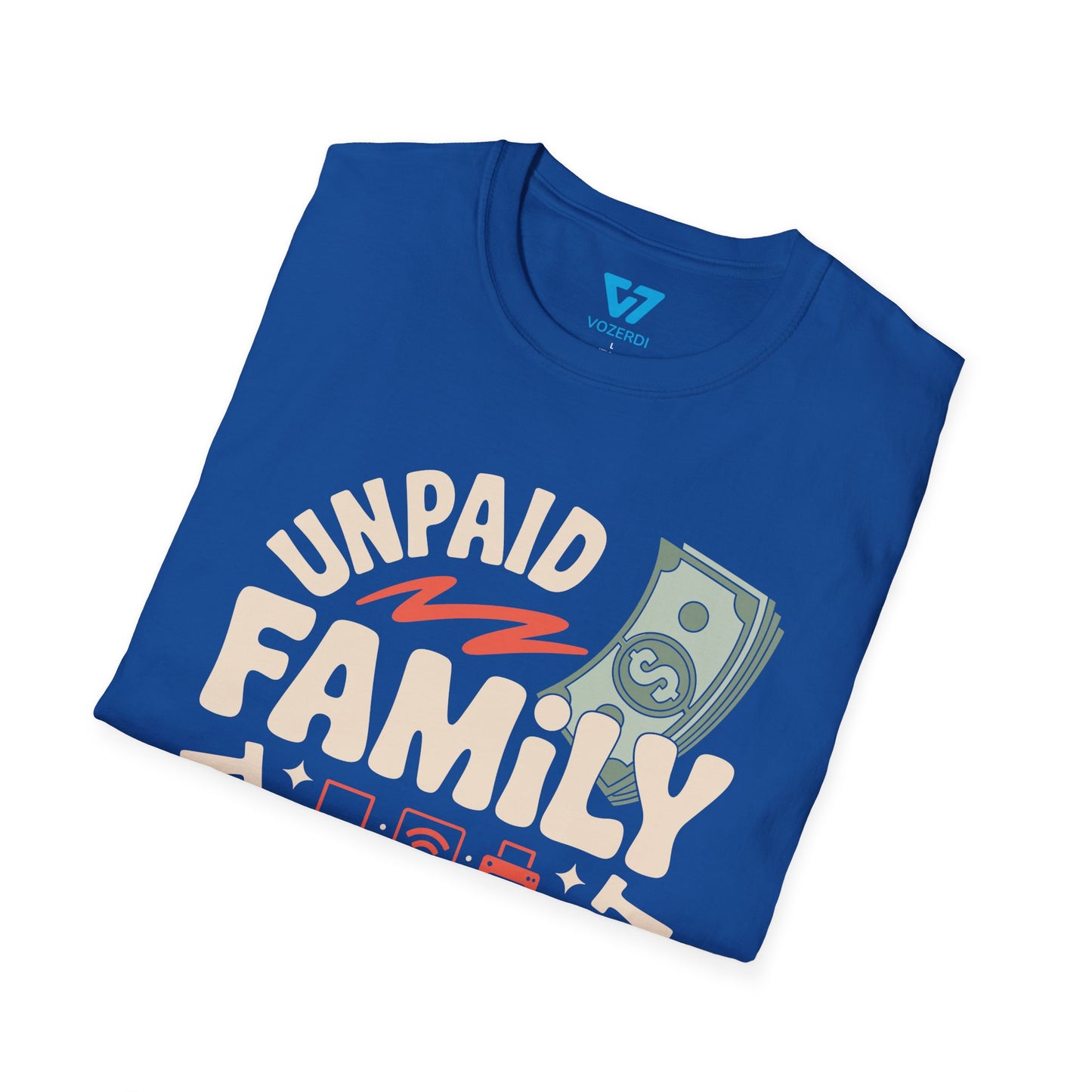 Unpaid Family Tech Support T-Shirt