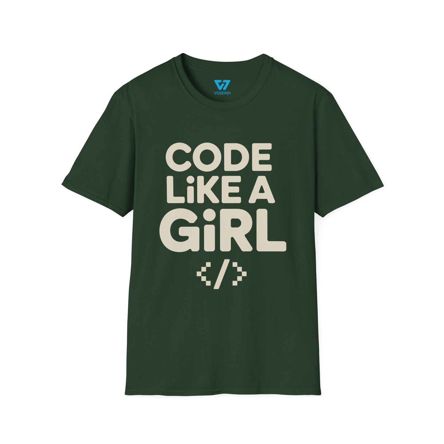 Code Like A Girl T-Shirt