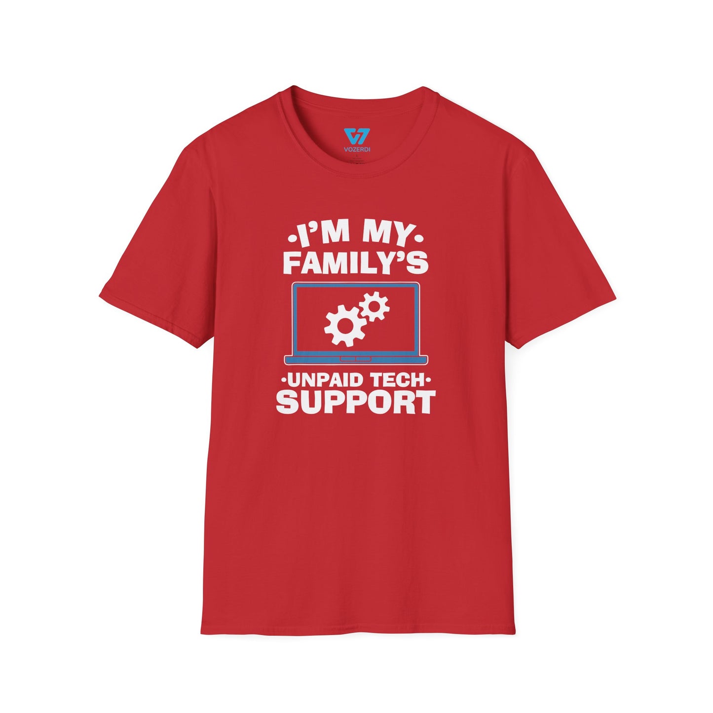 I'm My Family's Unpaid Tech Support T-Shirt