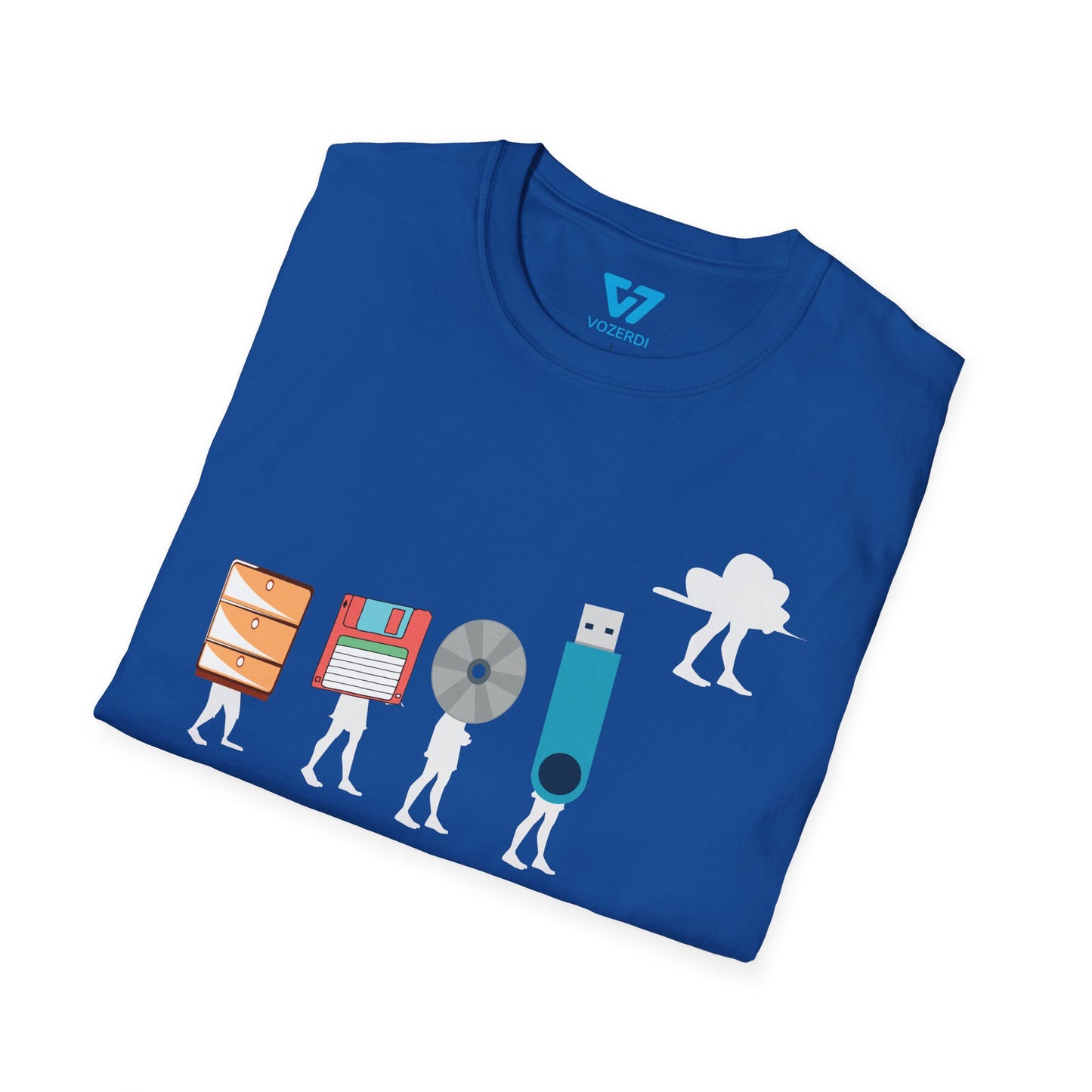 Evolution Of Data Storage Devices T-Shirt