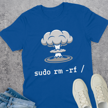 Sudo RM RF Nuclear Command Joke