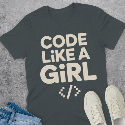 Code Like A Girl T-Shirt Code Like A Girl T-Shirt