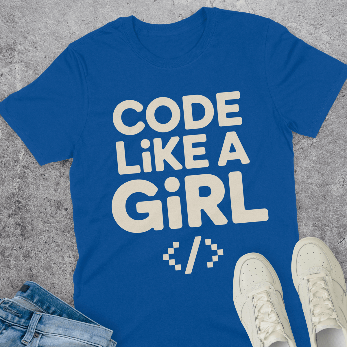 Code Like A Girl T-Shirt Code Like A Girl T-Shirt