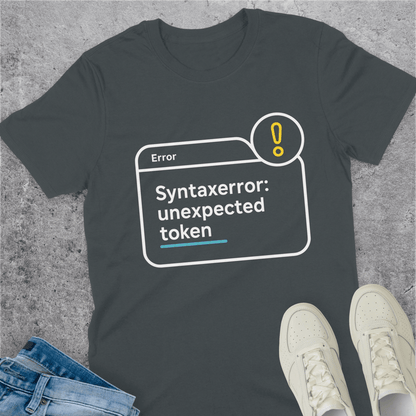 SyntaxError Unexpected Token T-Shirt SyntaxError Unexpected Token T-Shirt