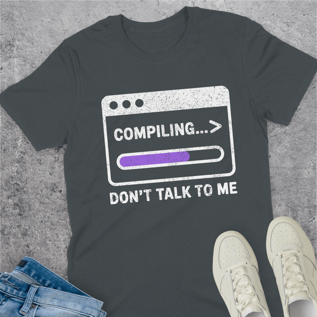 Compiling... Don't Talk To Me T-Shirt Compiling... Don't Talk To Me T-Shirt