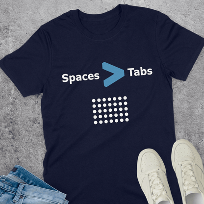 Spaces > Tabs T-Shirt Spaces > Tabs T-Shirt