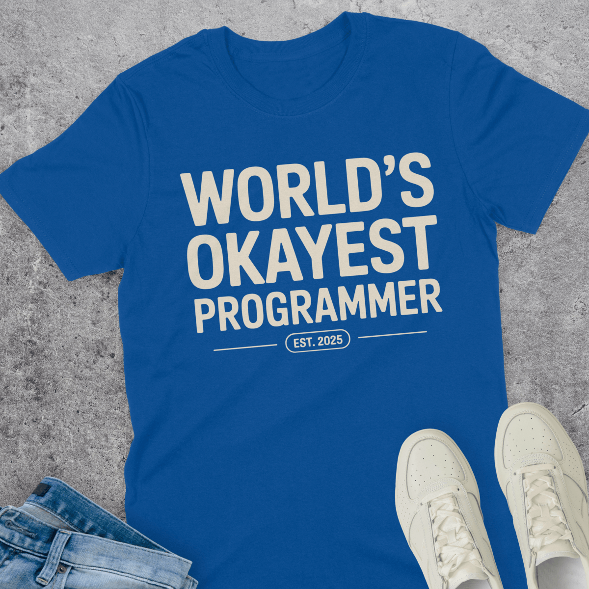 World's Okayest Programmer T-Shirt World's Okayest Programmer T-Shirt