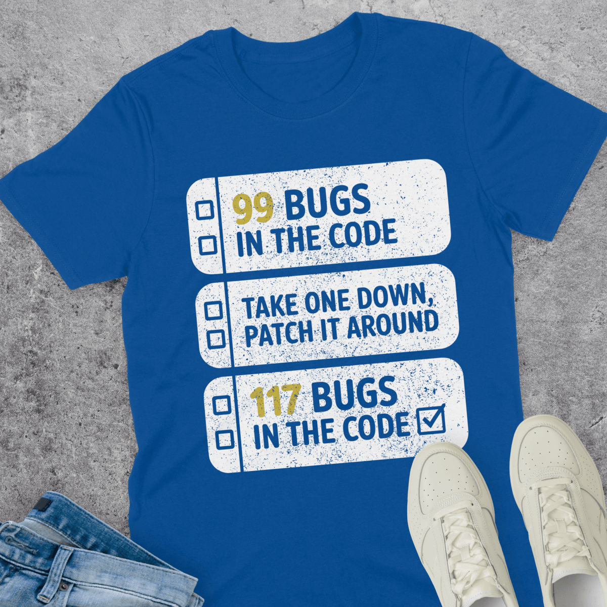 99 Bugs In The Code T-Shirt 99 Bugs In The Code T-Shirt