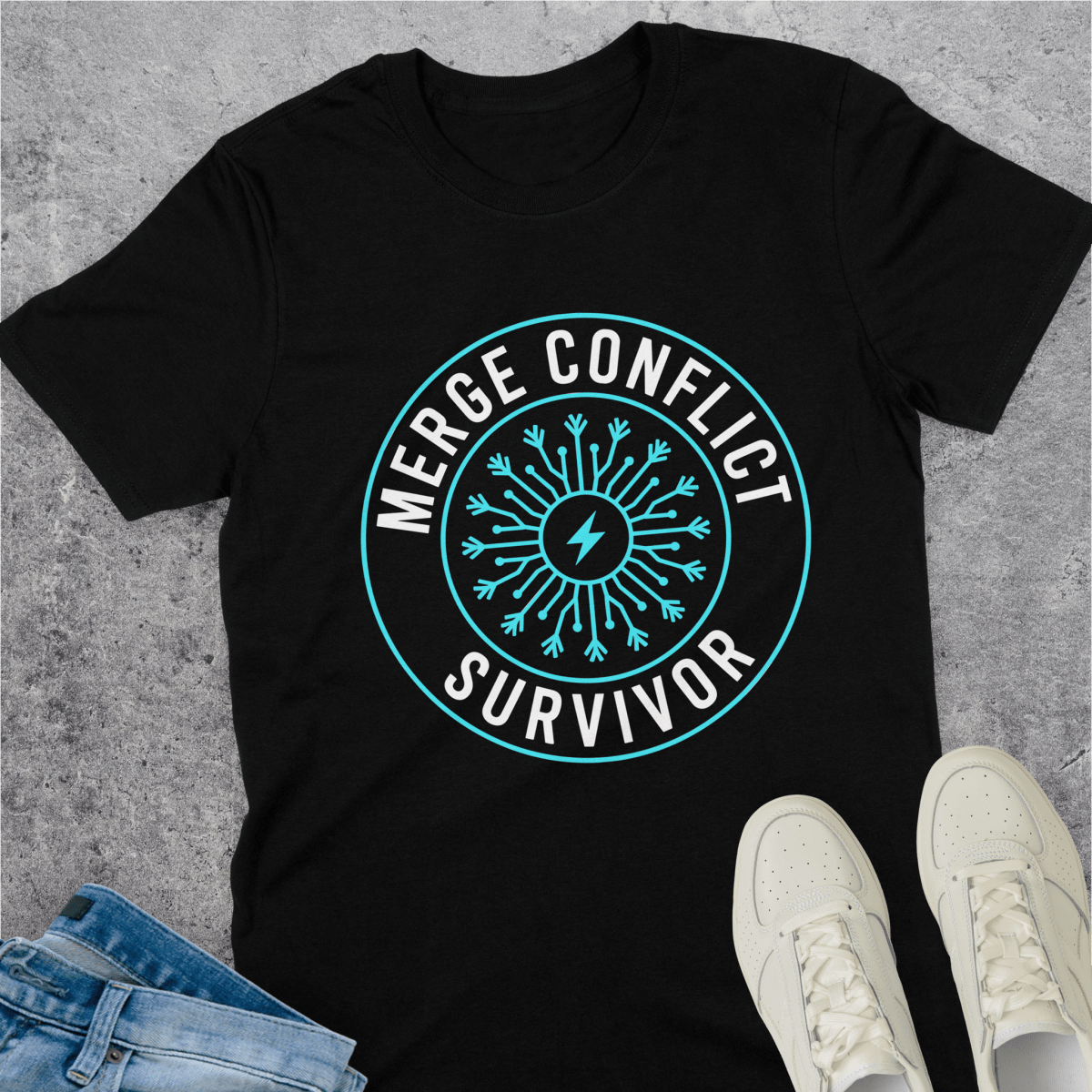 Merge Conflict Survivor T-Shirt Merge Conflict Survivor T-Shirt