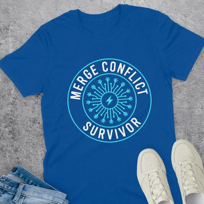 Merge Conflict Survivor T-Shirt Merge Conflict Survivor T-Shirt
