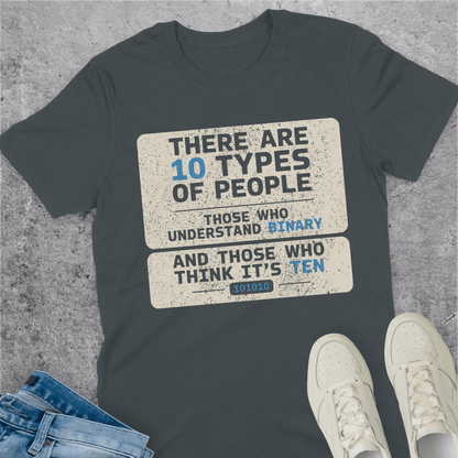 There Are 10 Types Of People T-Shirt There Are 10 Types Of People T-Shirt