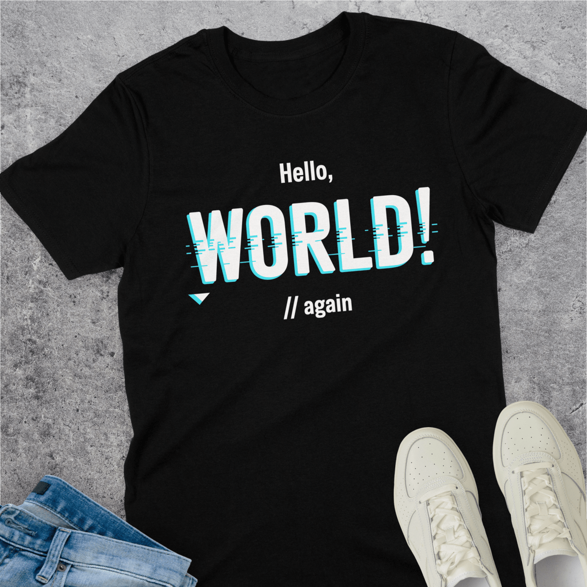 Hello World Again T-Shirt Hello World Again T-Shirt