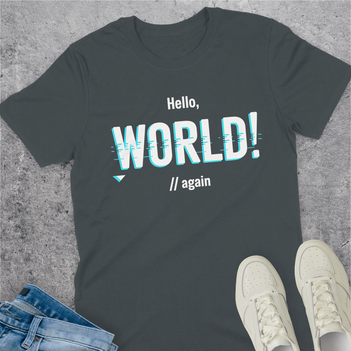 Hello World Again T-Shirt Hello World Again T-Shirt