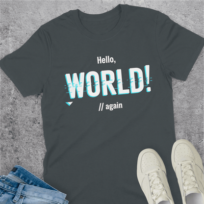 Hello World Again T-Shirt Hello World Again T-Shirt