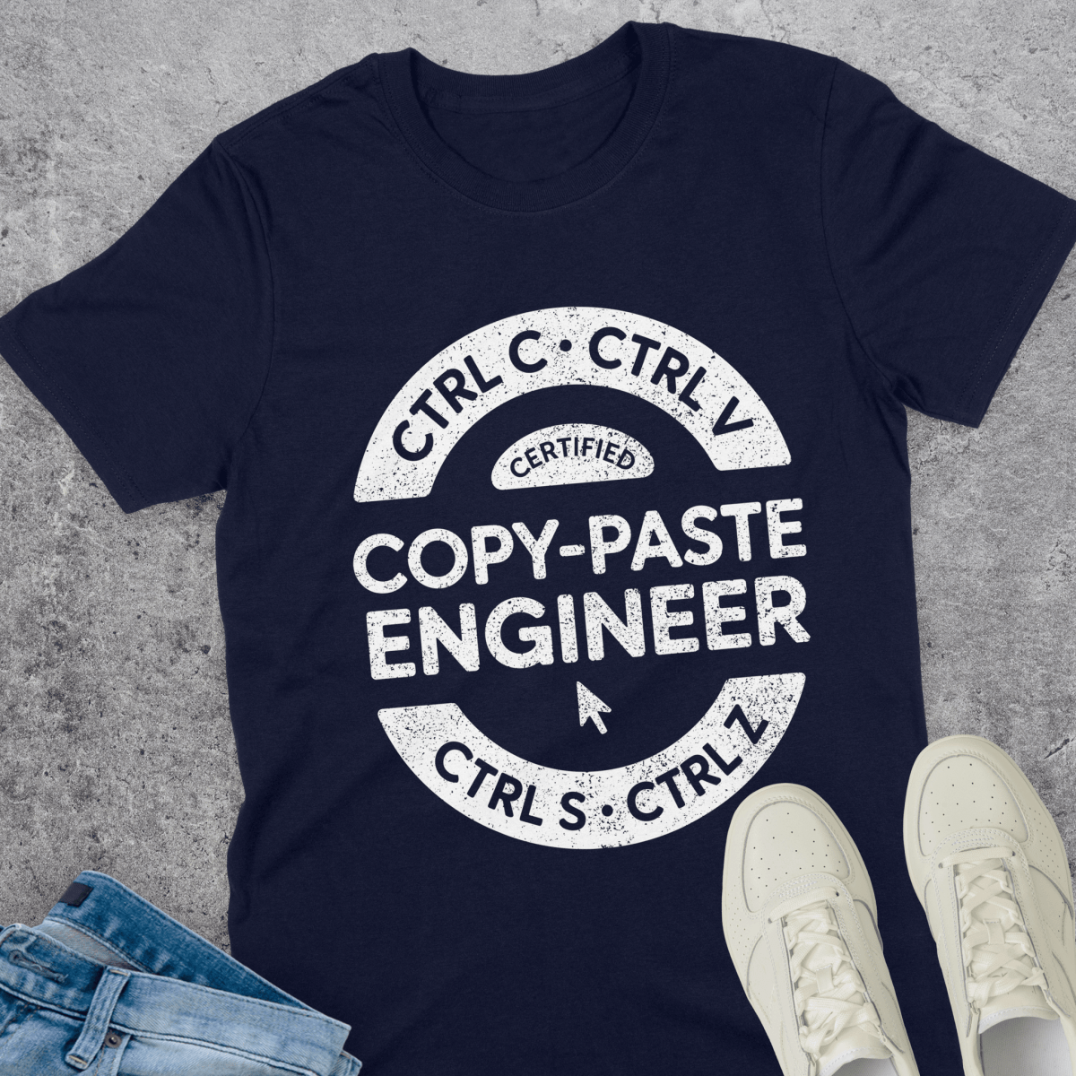 Certified Copy - Paste Engineer T-Shirt Certified Copy - Paste Engineer T-Shirt
