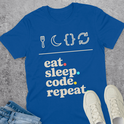 Eat Sleep Code Repeat T-Shirt Eat Sleep Code Repeat T-Shirt