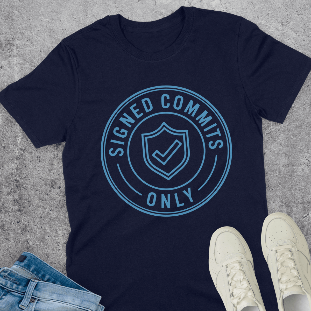 Signed Commits Only T-Shirt Signed Commits Only T-Shirt