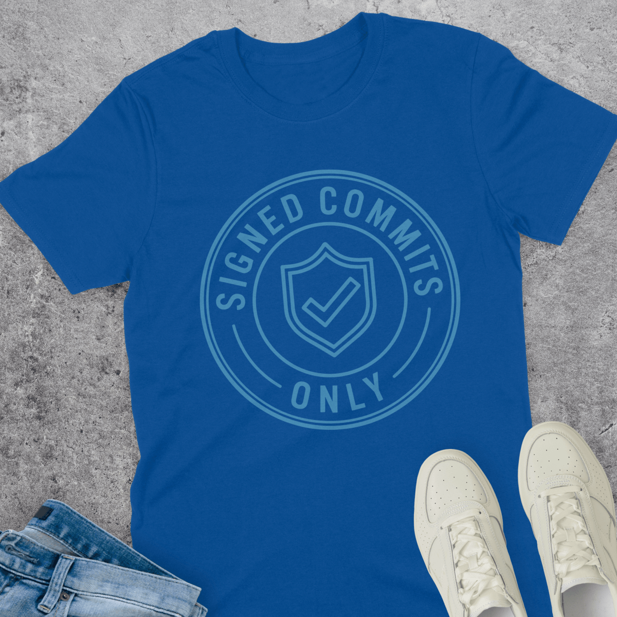 Signed Commits Only T-Shirt Signed Commits Only T-Shirt