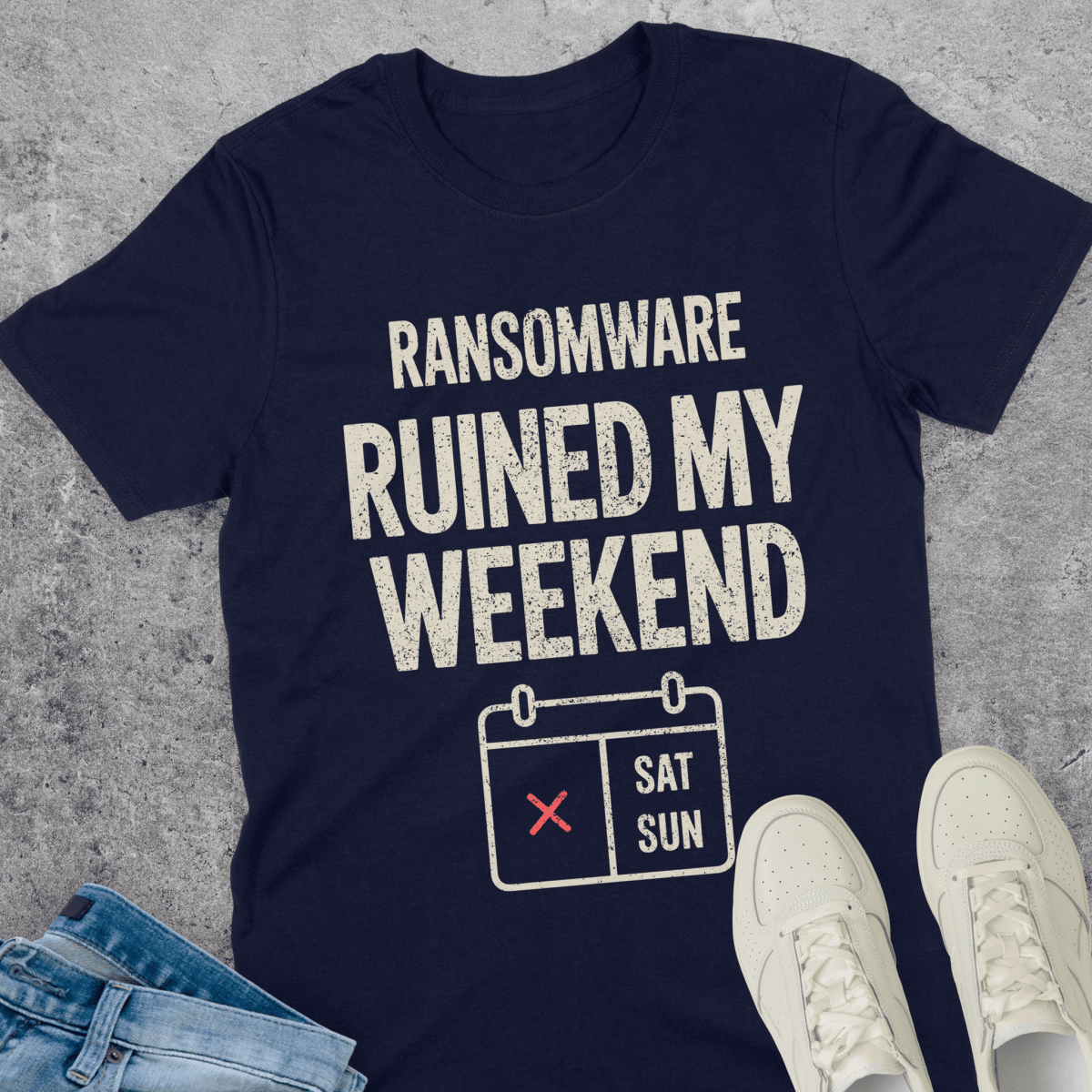 Ransomware Ruined My Weekend T-Shirt Ransomware Ruined My Weekend T-Shirt