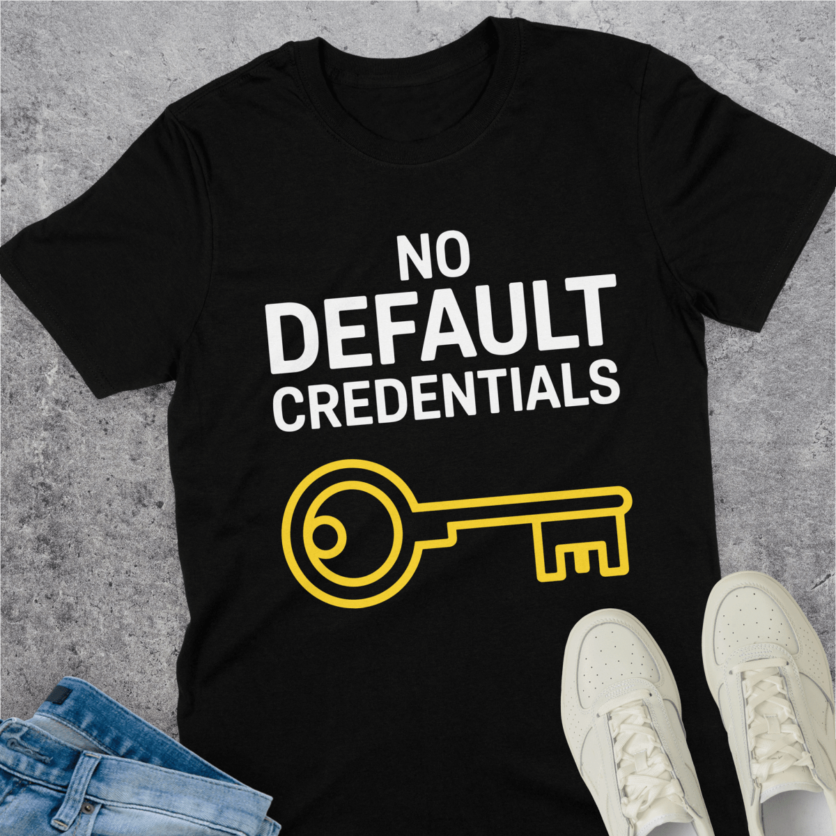 No Default Credentials T-Shirt No Default Credentials T-Shirt