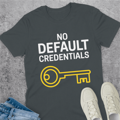 No Default Credentials T-Shirt No Default Credentials T-Shirt