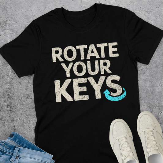 Rotate Your Keys T-Shirt Rotate Your Keys T-Shirt