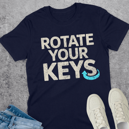 Rotate Your Keys T-Shirt Rotate Your Keys T-Shirt