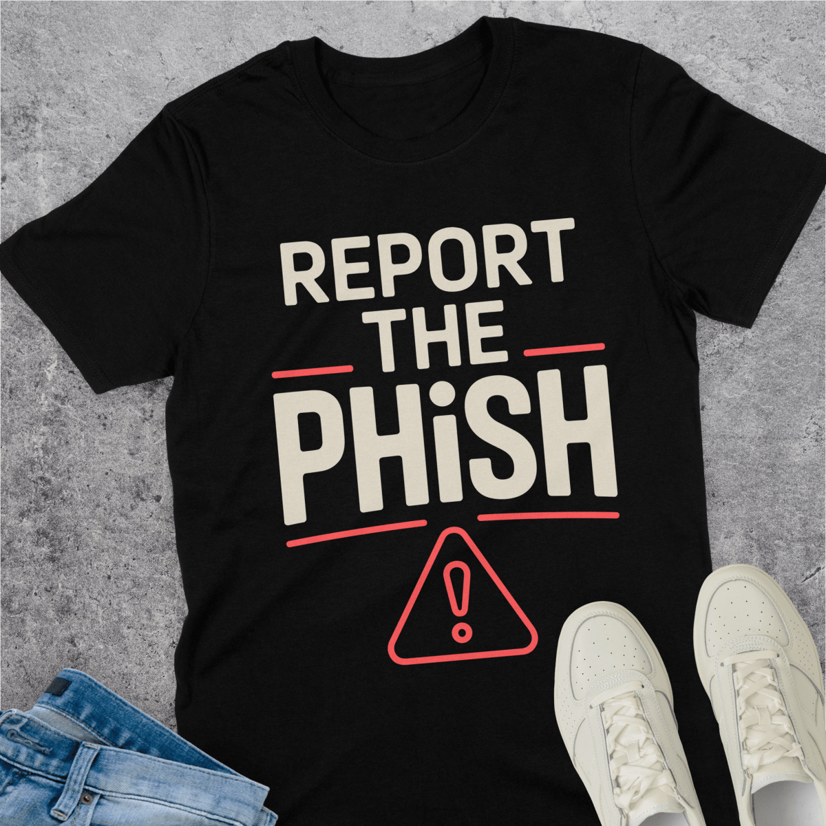 Report The Phish T-Shirt Report The Phish T-Shirt