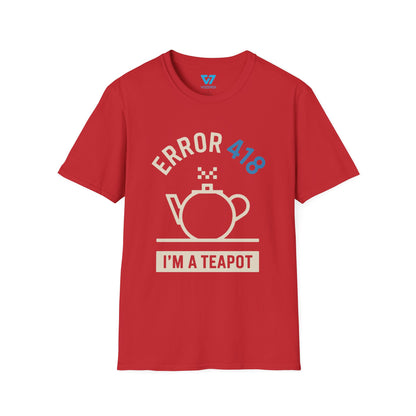 Error 418 I'm A Teapot T-Shirt