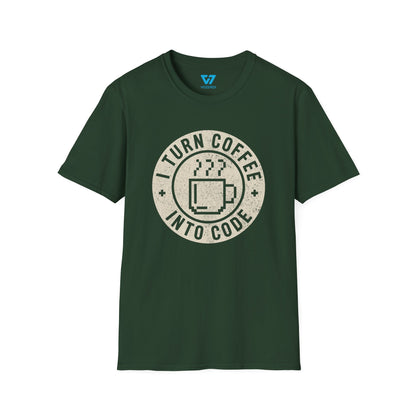 I Turn Coffee Into Code T-Shirt