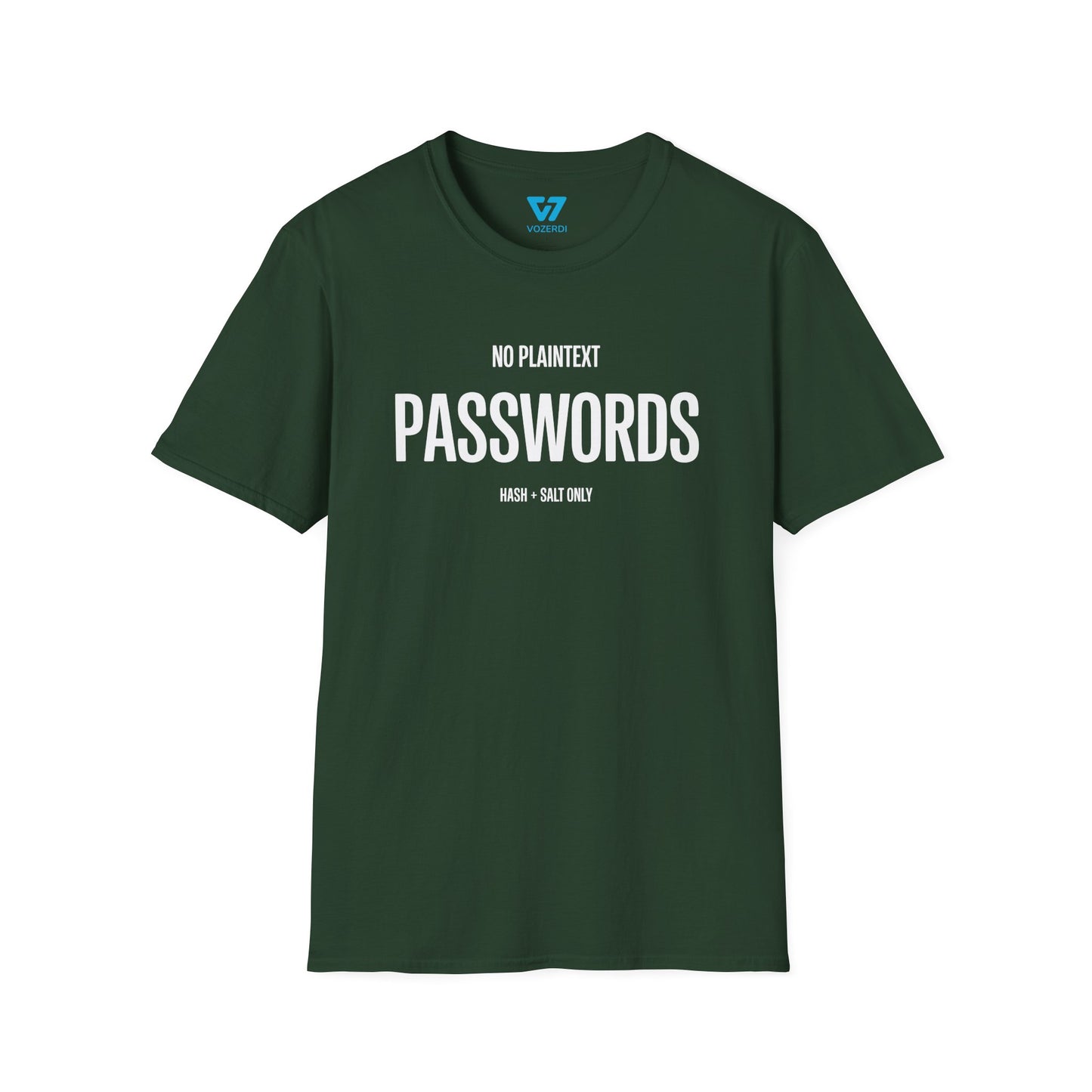 No Plaintext Passwords T-Shirt