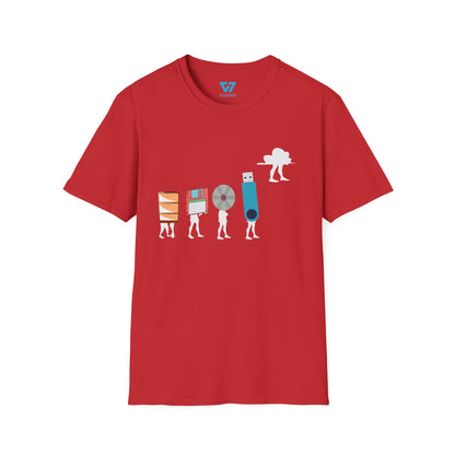 Evolution Of Data Storage Devices T-Shirt