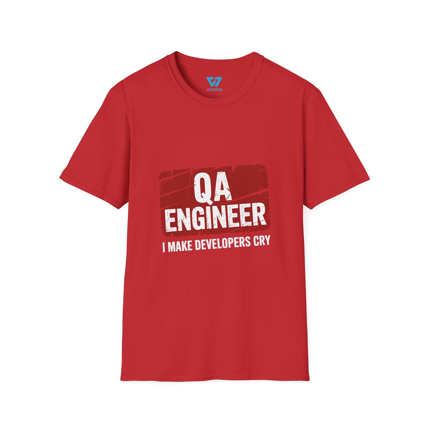 QA Engineer I Make Developers Cry T-Shirt
