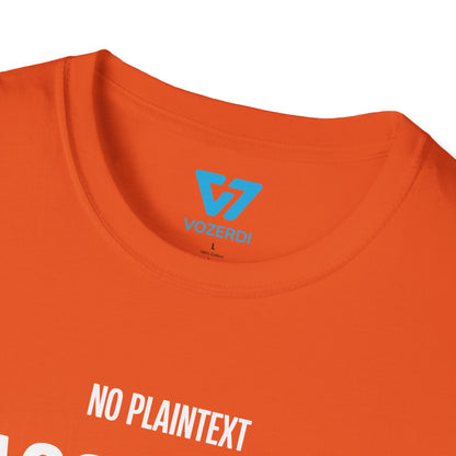 No Plaintext Passwords T-Shirt