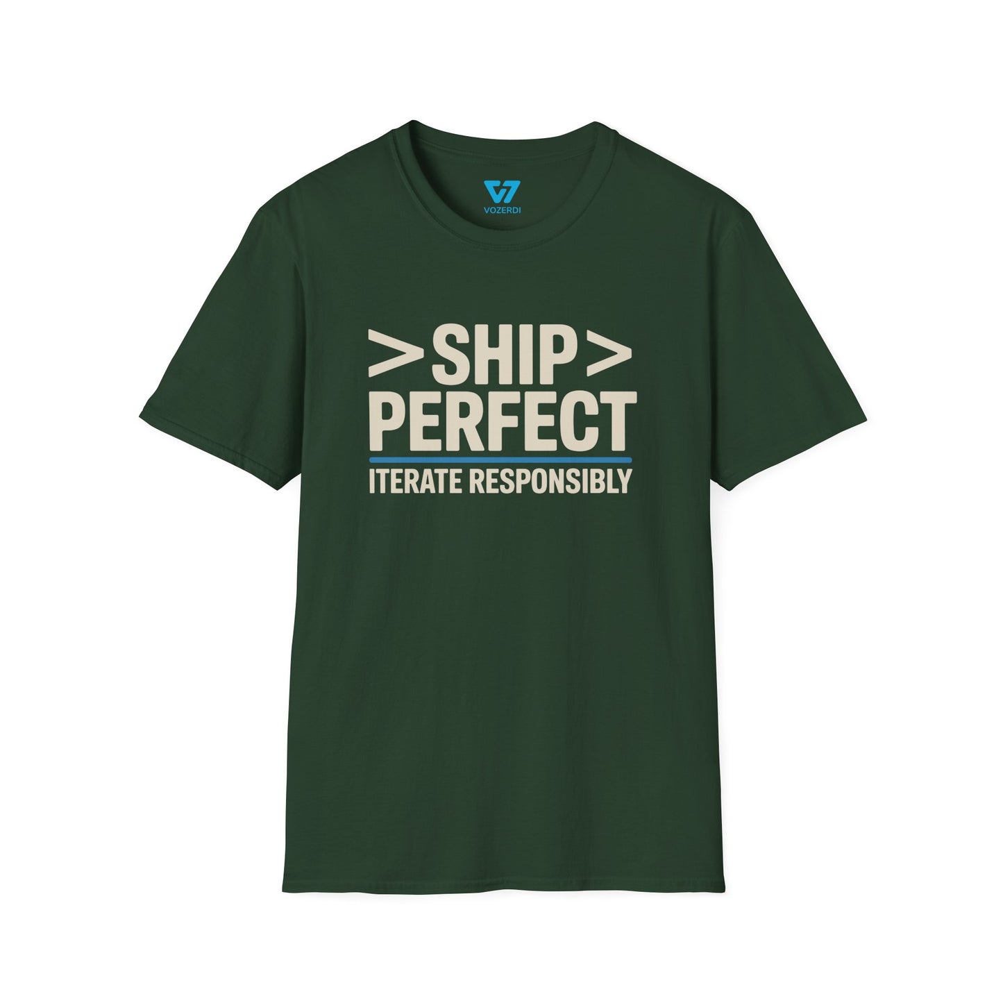 Ship Perfect Iterate Responsibly T-Shirt