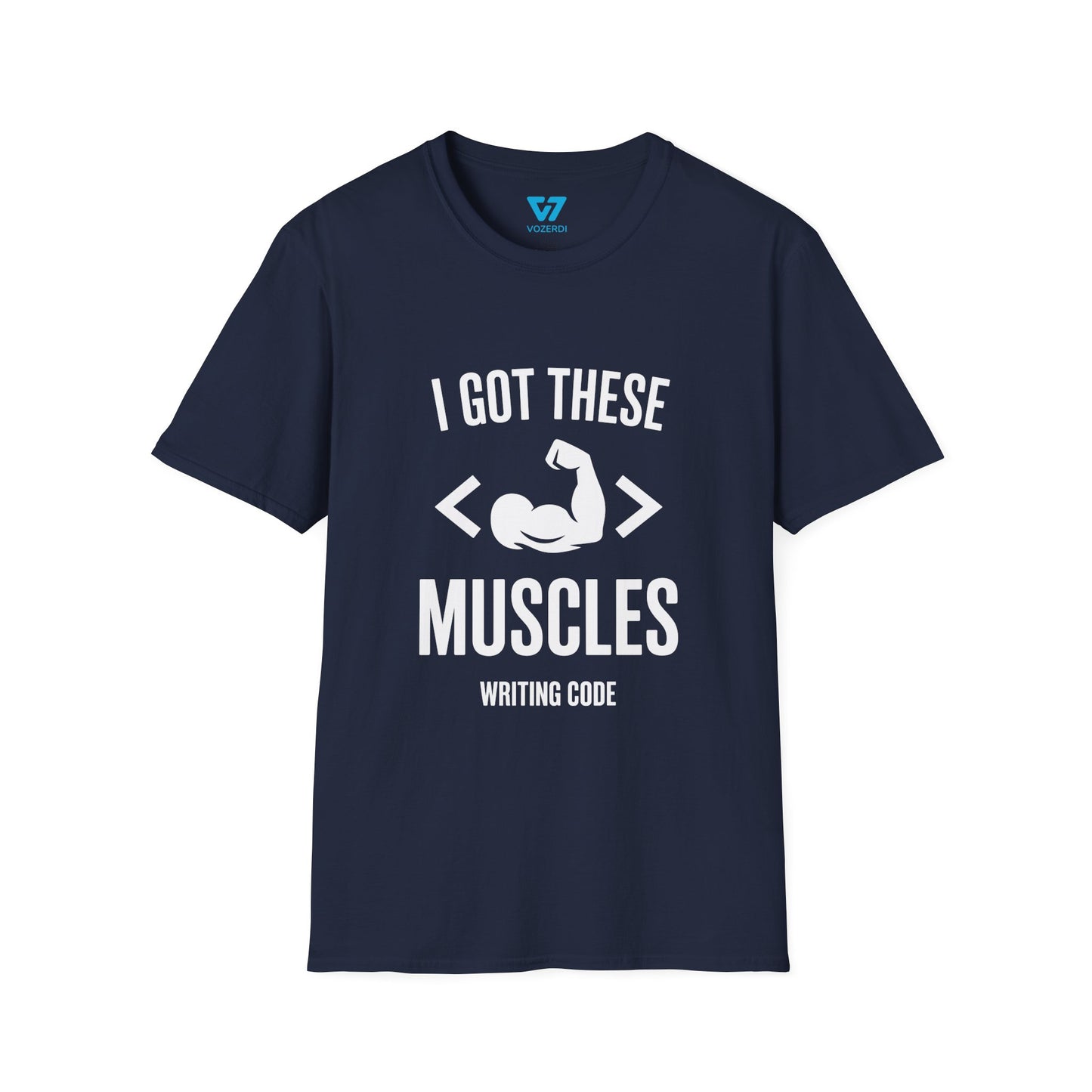 Muscles From Writing Code T-Shirt