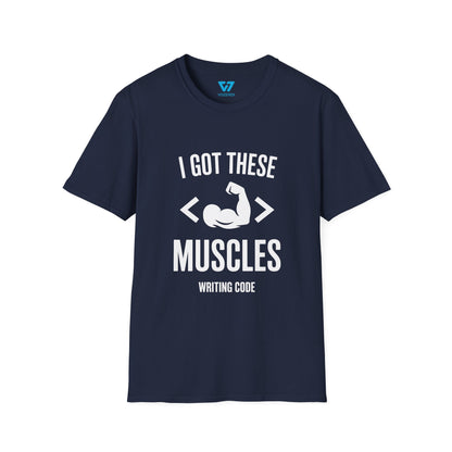 Muscles From Writing Code T-Shirt