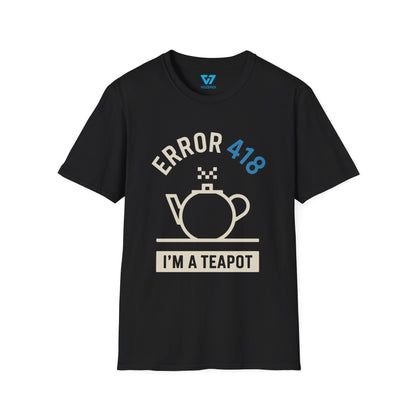 Error 418 I'm A Teapot T-Shirt