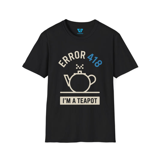 Error 418 I'm A Teapot T-Shirt