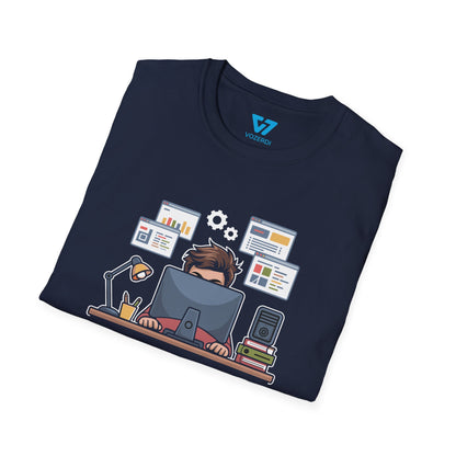 While Not Dead Eat Code No Sleep T-Shirt
