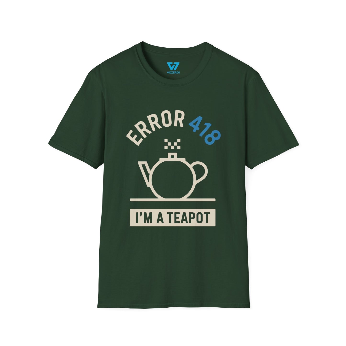 Error 418 I'm A Teapot T-Shirt