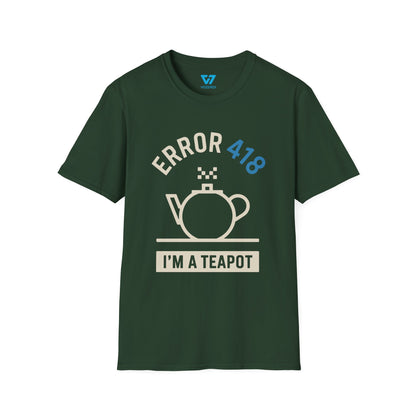 Error 418 I'm A Teapot T-Shirt