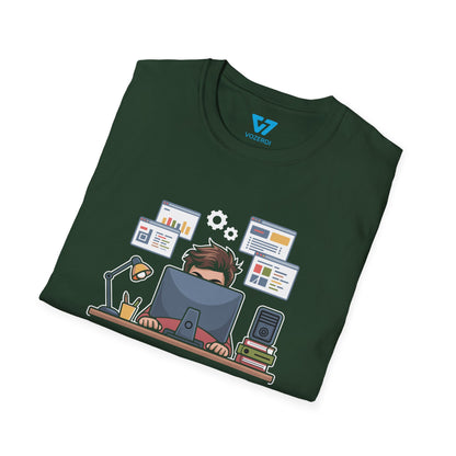 While Not Dead Eat Code No Sleep T-Shirt